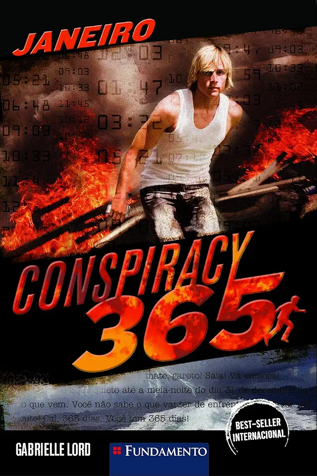 Capa do Livro Conspiracy 365 - Janeiro - Gabrielle Lord