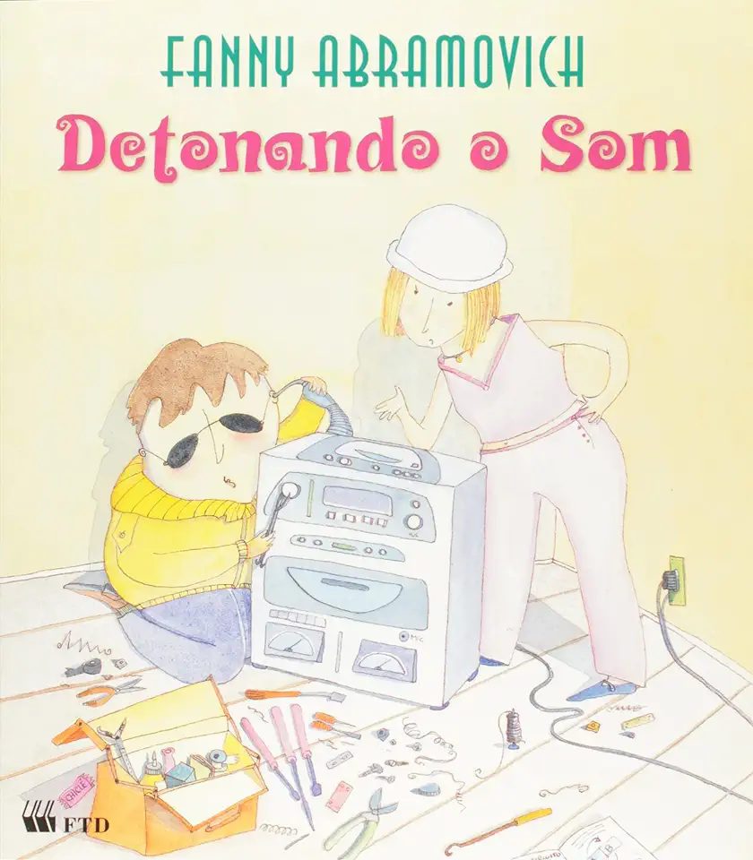 Capa do Livro Detonando o Som - Fanny Abramovich