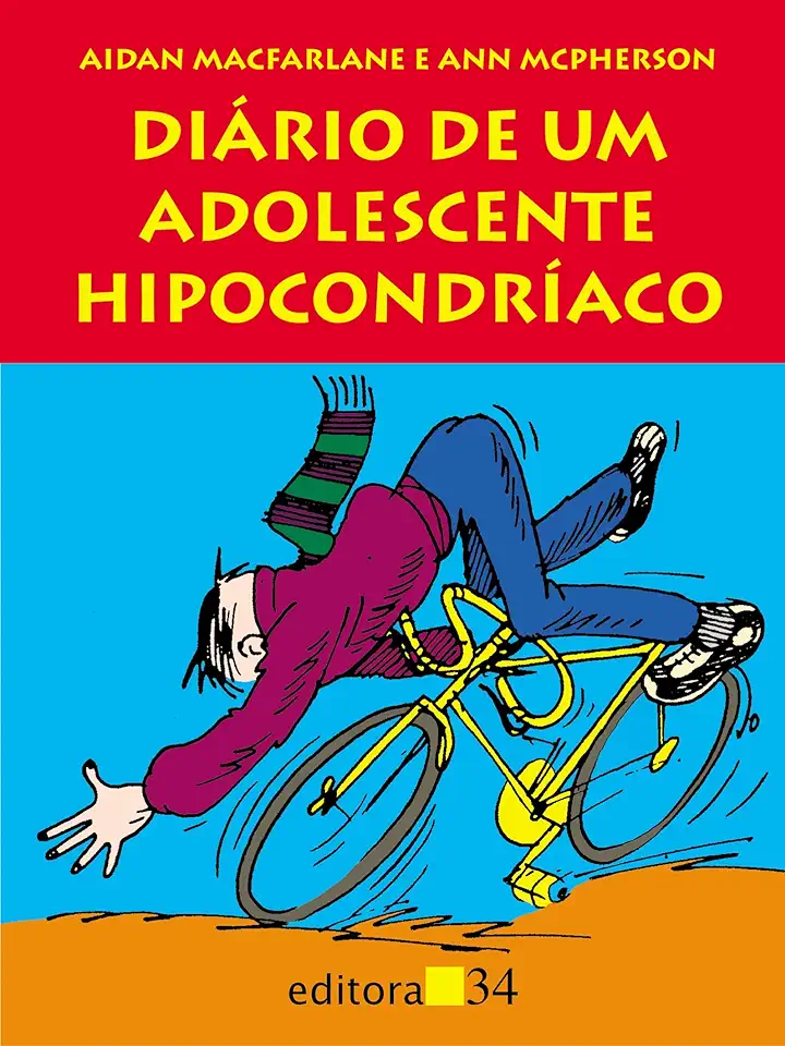 Capa do Livro Diário de um Adolescente Hipocondríaco - Aidan Macfarlane e Ann Mcpherson