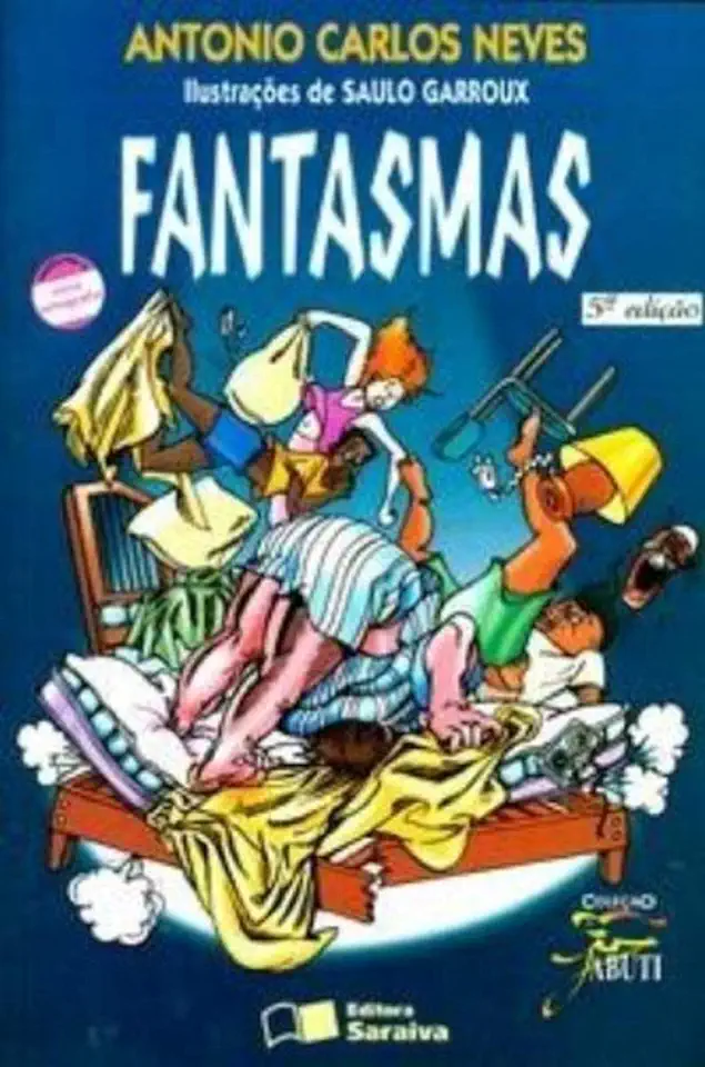 Capa do Livro Fantasmas - Antonio Carlos Neves