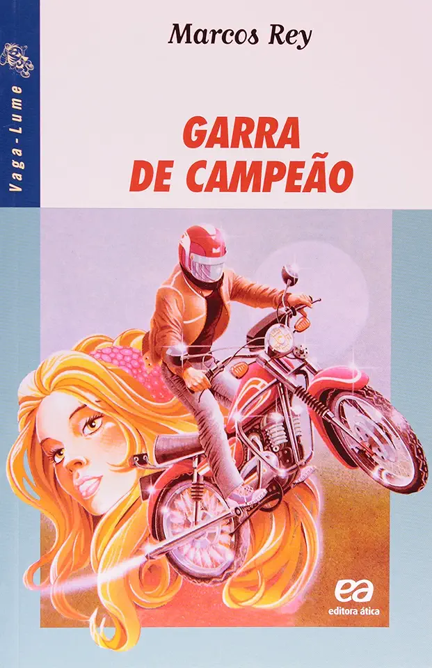 Capa do Livro Garra de Campeão - Marcos Rey