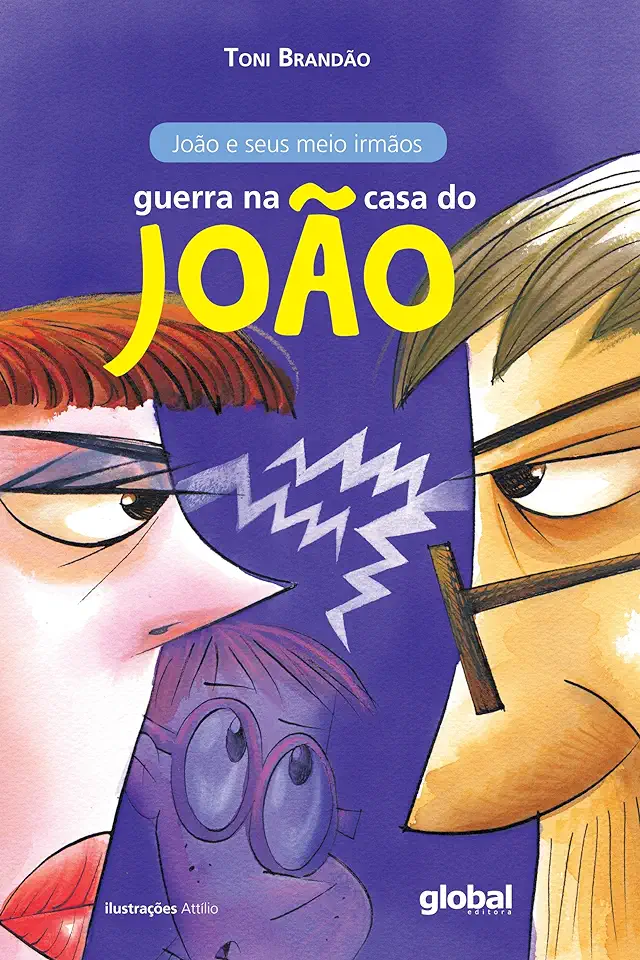 Capa do Livro Guerra na Casa do João - Toni Brandão