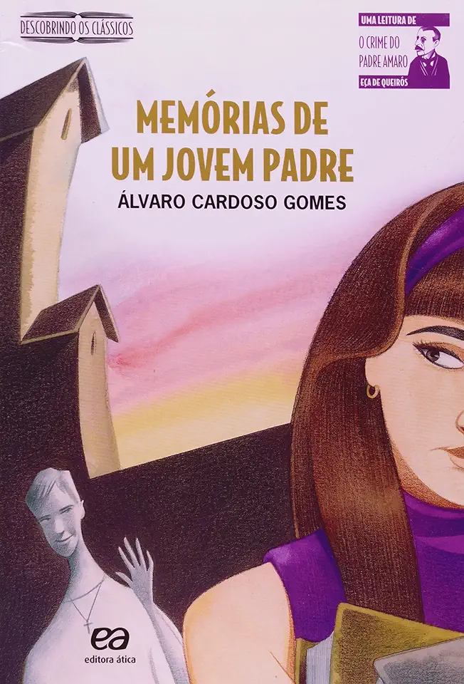 Capa do Livro Memórias de um Jovem Padre - Álvaro Cardoso Gomes