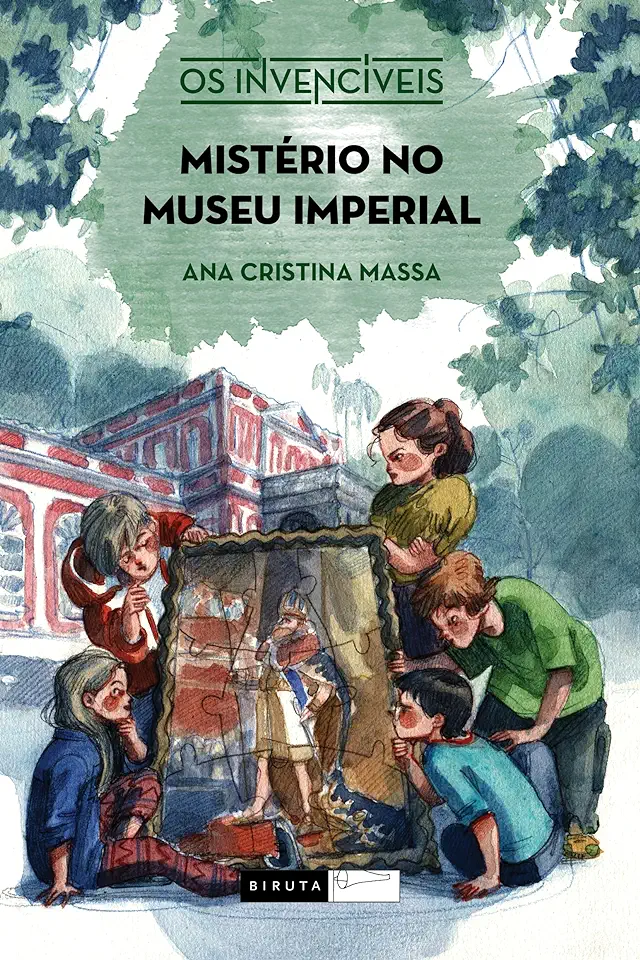 Capa do Livro Mistério no Museu Imperial - Ana Cristina Massa