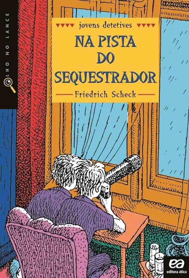 Capa do Livro Na Pista do Sequestrador - Friedrich Scheck