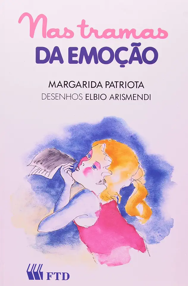 Capa do Livro Nas Tramas da Emoção - Margarida Patriota