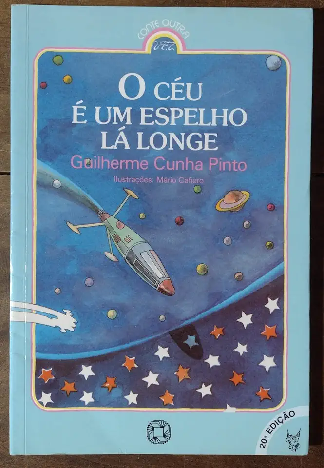 Capa do Livro O Céu é um Espelho Lá Longe - Guilherme Cunha Pinto