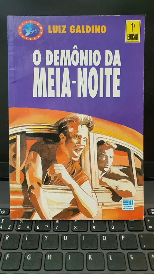 Capa do Livro O Demônio da Meia-noite - Luiz Galdino