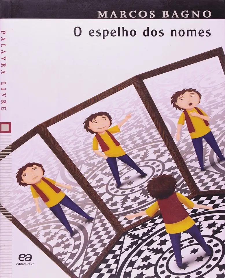 Capa do Livro O Espelho dos Nomes - Marcos Bagno