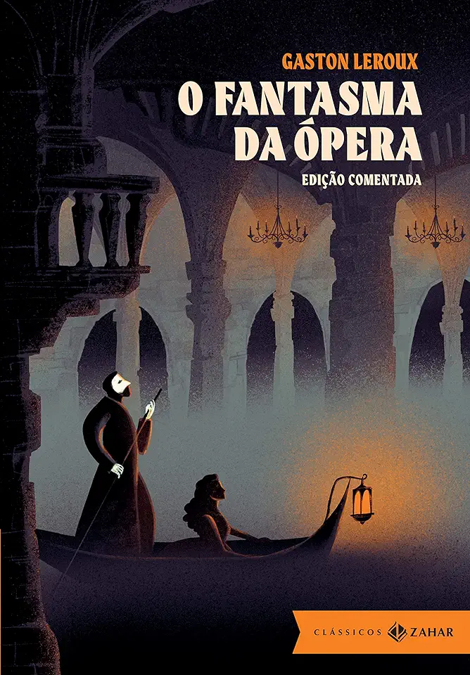 Capa do Livro O Fantasma da Ópera - Gaston Leroux