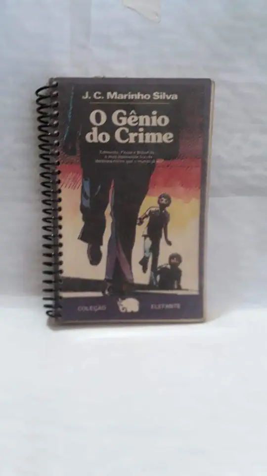 Capa do Livro O Gênio do Crime - J. C. Marinho Silva