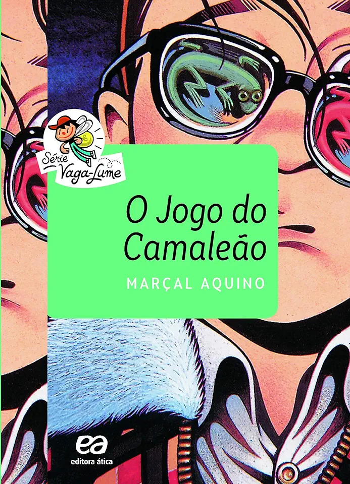 Capa do Livro O Jogo do Camaleão - Marçal Aquino