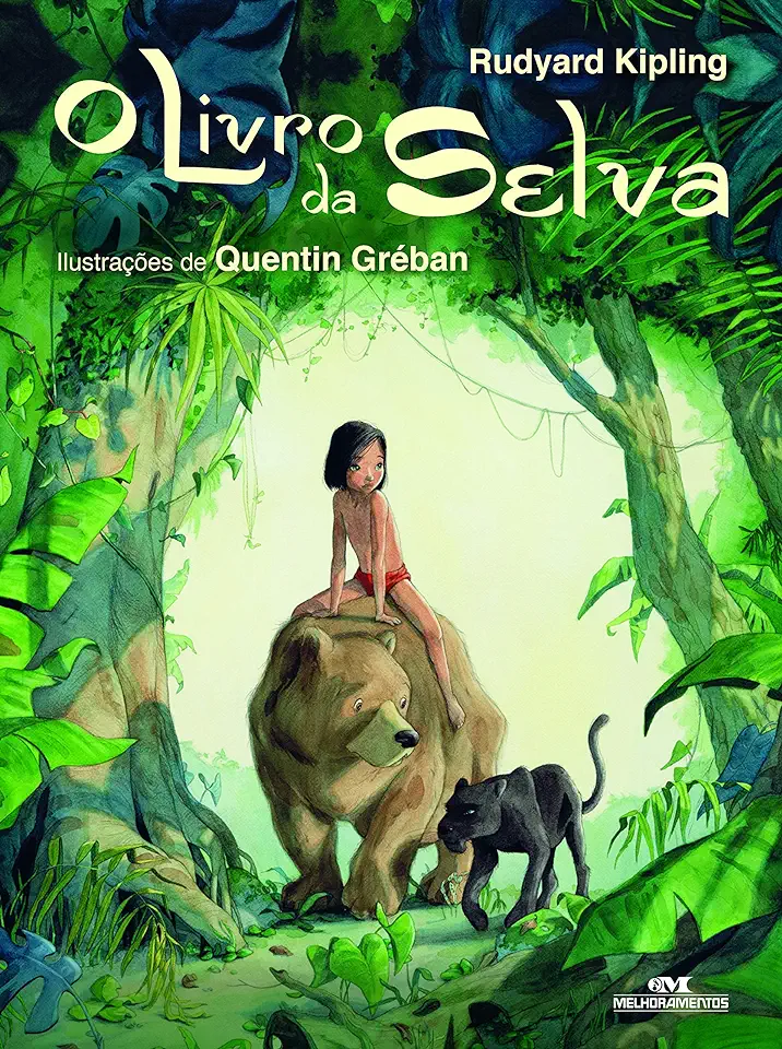 Capa do Livro O Livro da Selva - Rudyard Kipling