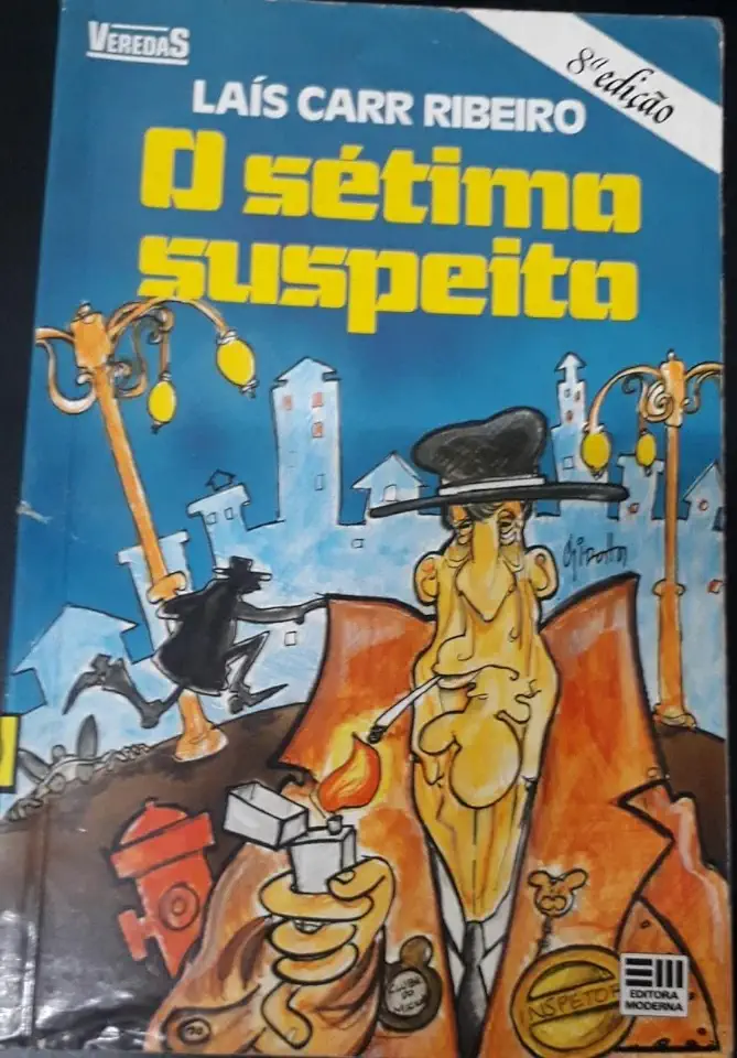 Capa do Livro O Sétimo Suspeito - Laís Carr Ribeiro