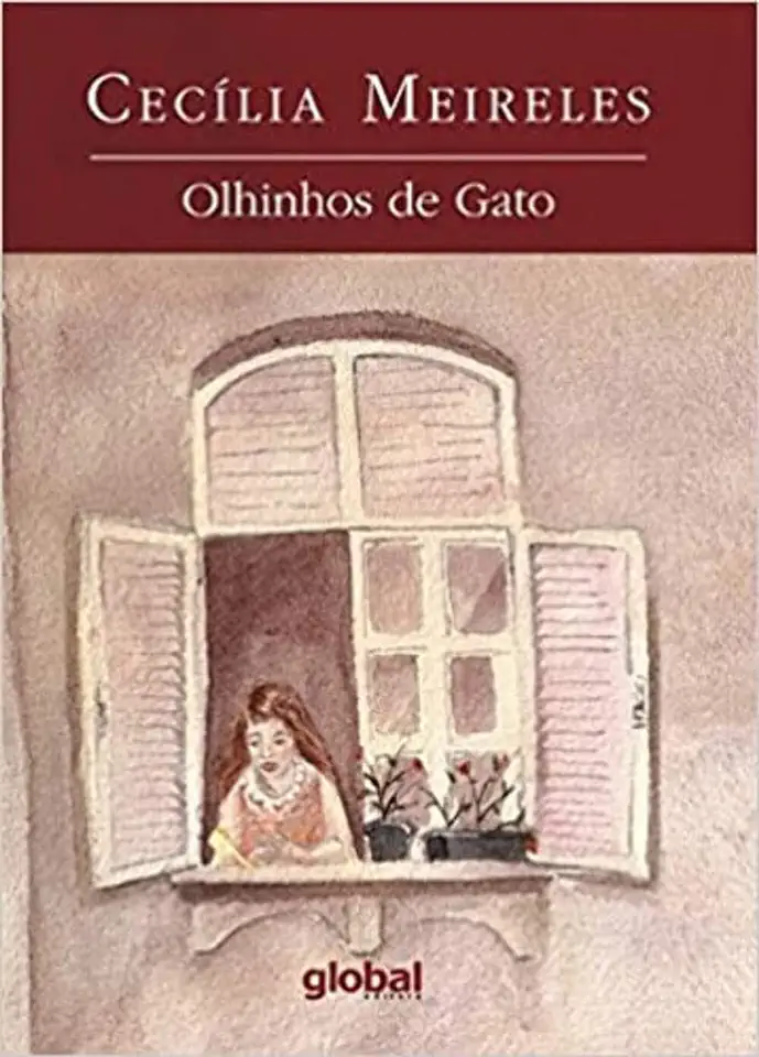 Capa do Livro Olhinhos de Gato - Cecília Meireles