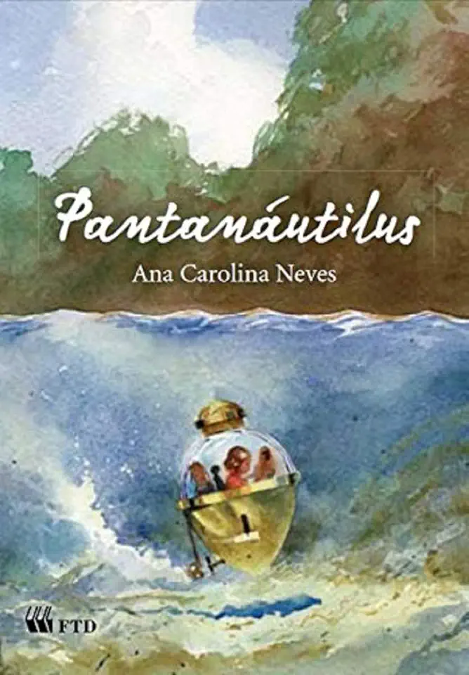 Capa do Livro Pantanáutilus - Ana Carolina Neves