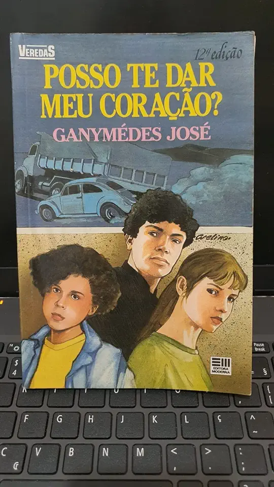 Capa do Livro Posso Te Dar Meu Coração? - Ganymédes José