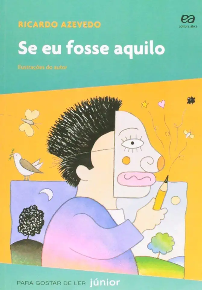 Capa do Livro Se Eu Fosse Aquilo - Ricardo Azevedo