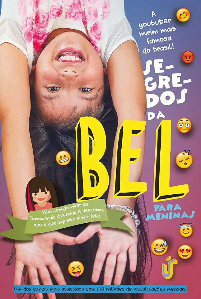 Capa do Livro Segredos da Bel para Meninas - Fran e Bel