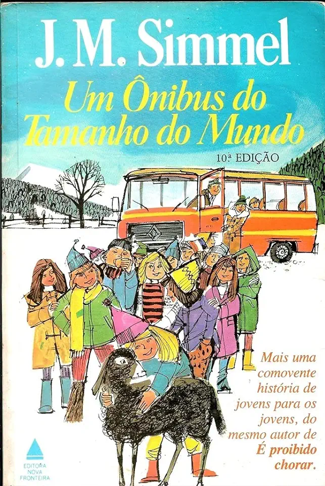 Capa do Livro Um Ônibus do Tamanho do Mundo - J. M. Simmel