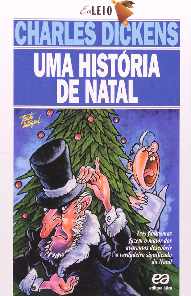 Capa do Livro Uma História de Natal - Charles Dickens