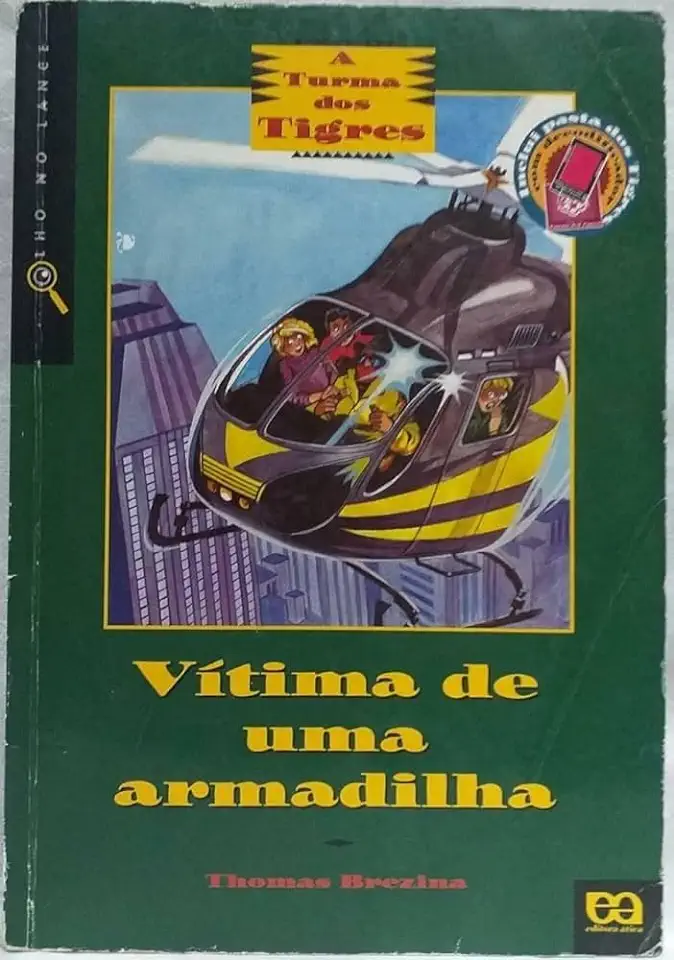 Capa do Livro Vítima de uma Armadilha - Thomas Brezina