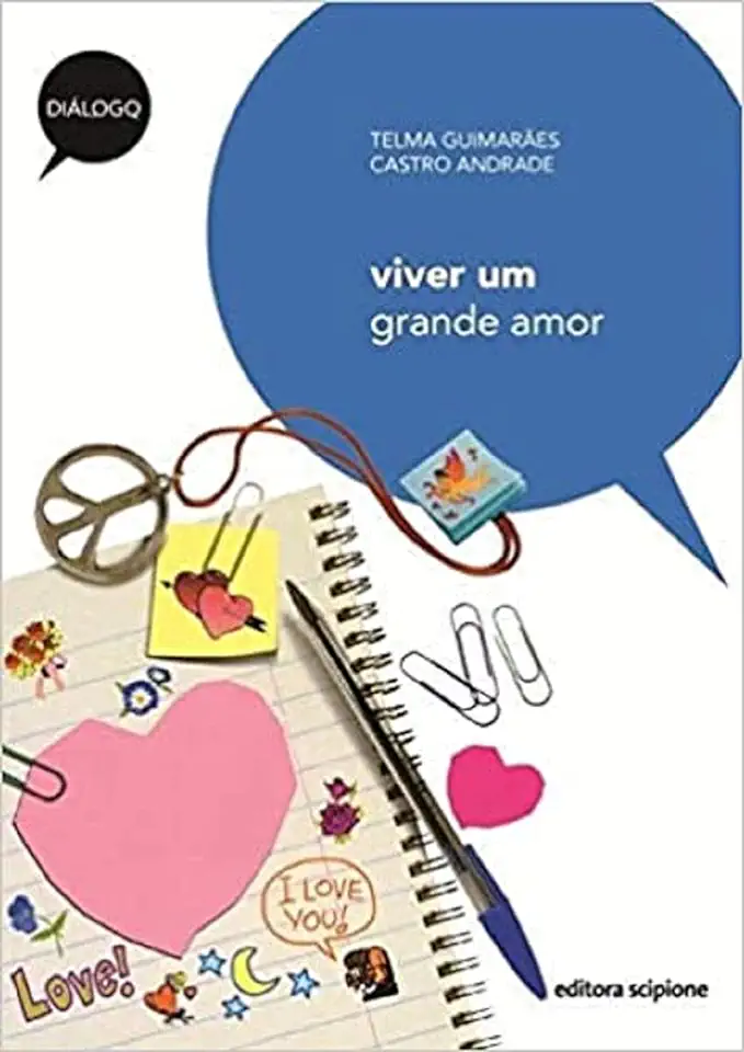 Capa do Livro Viver um Grande Amor - Telma Guimarães Castro Andrade