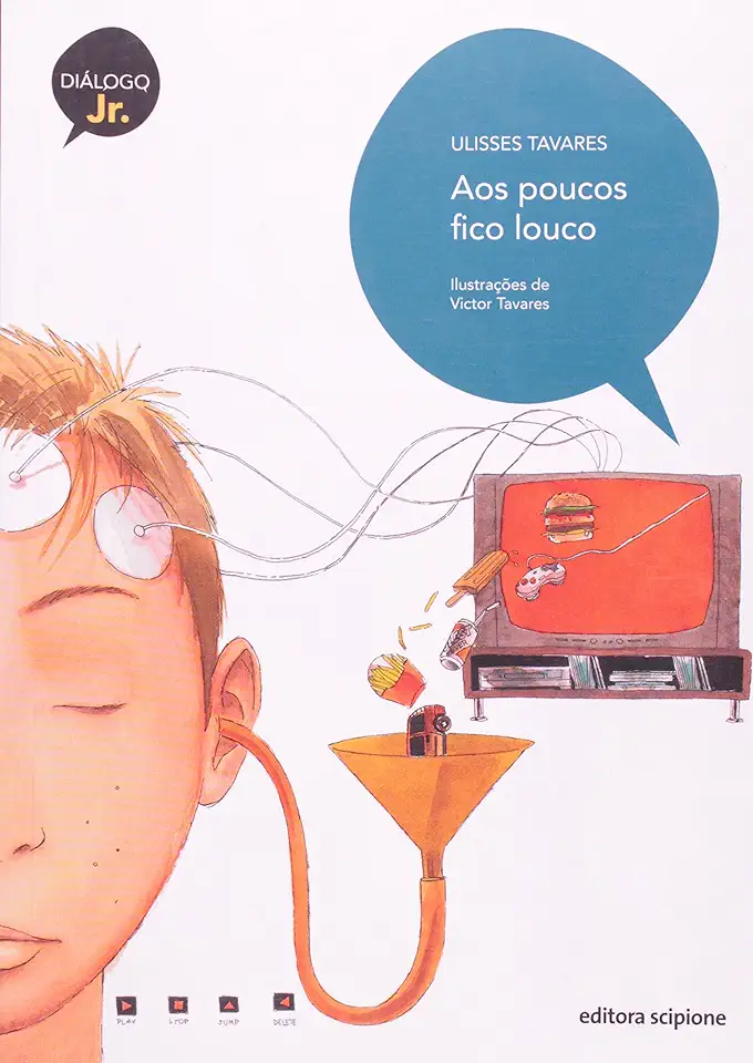 Capa do Livro Aos Poucos Fico Louco - Ulisses Tavares