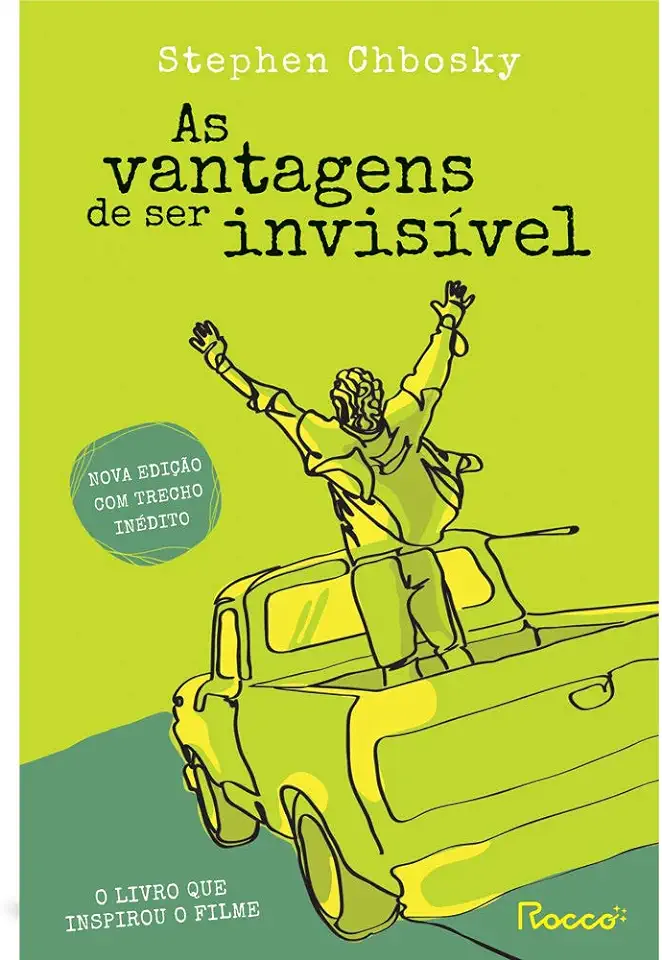 Capa do Livro As Vantagens de Ser Invisível - Stephen Chbosky