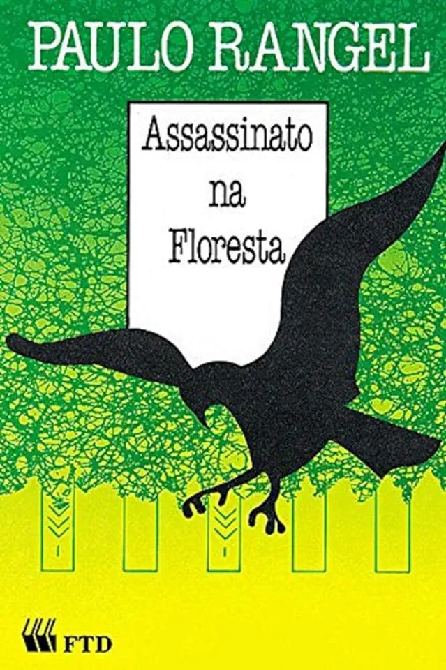 Capa do Livro Assassinato na Floresta - Paulo Rangel