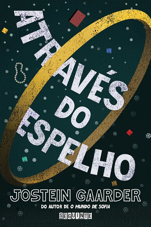 Capa do Livro Através do Espelho - Jostein Gaarder