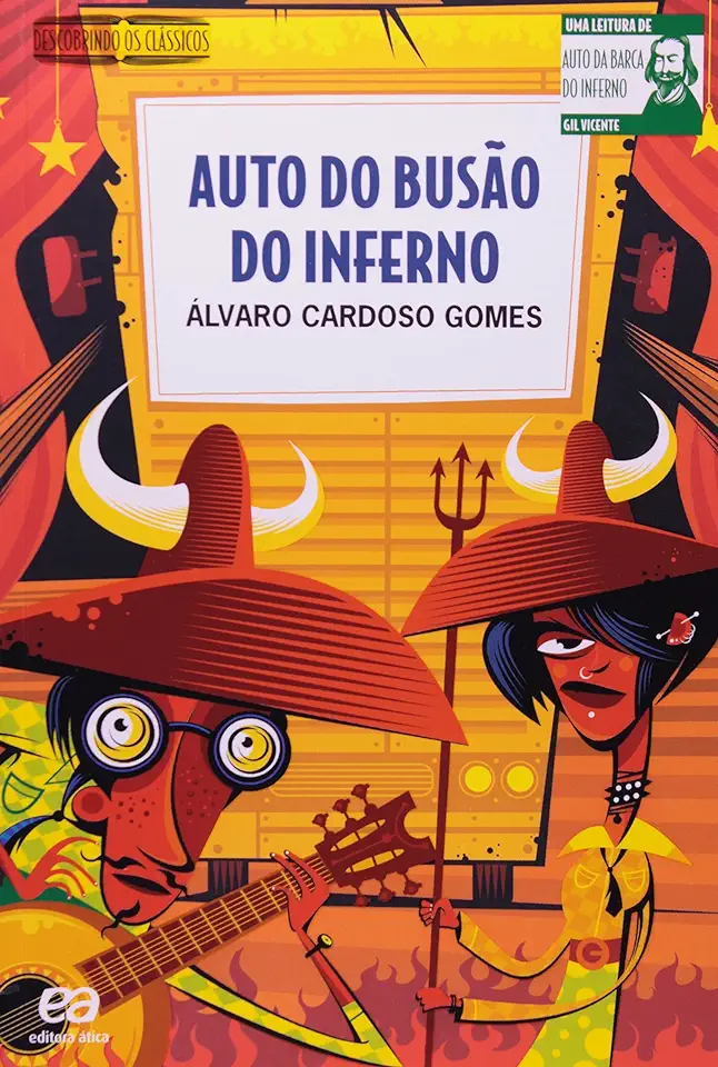 Capa do Livro Auto do Busão do Inferno - Álvaro Cardoso Gomes