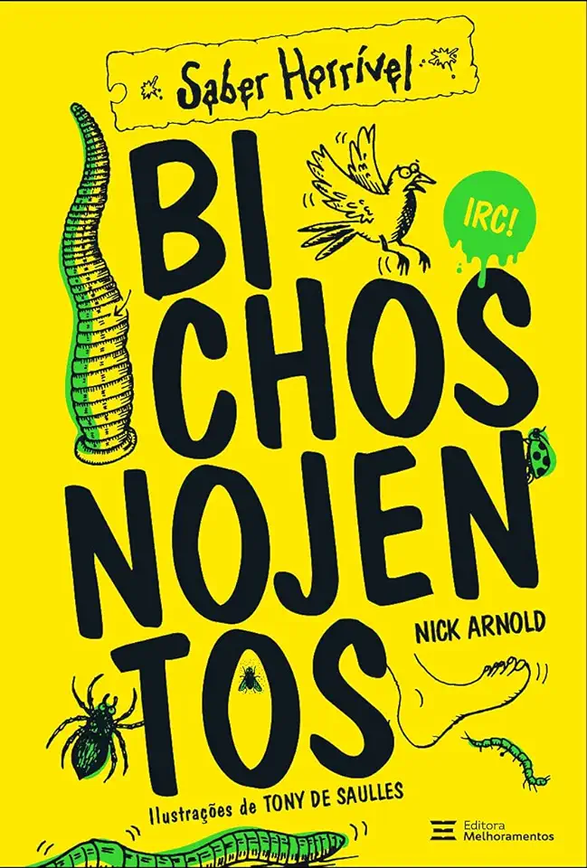 Capa do Livro Bichos Nojentos - Nick Arnold