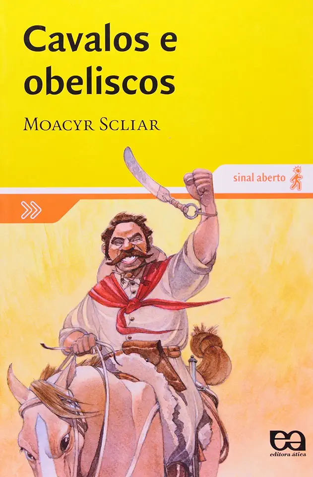 Capa do Livro Cavalos e Obeliscos - Moacyr Scliar