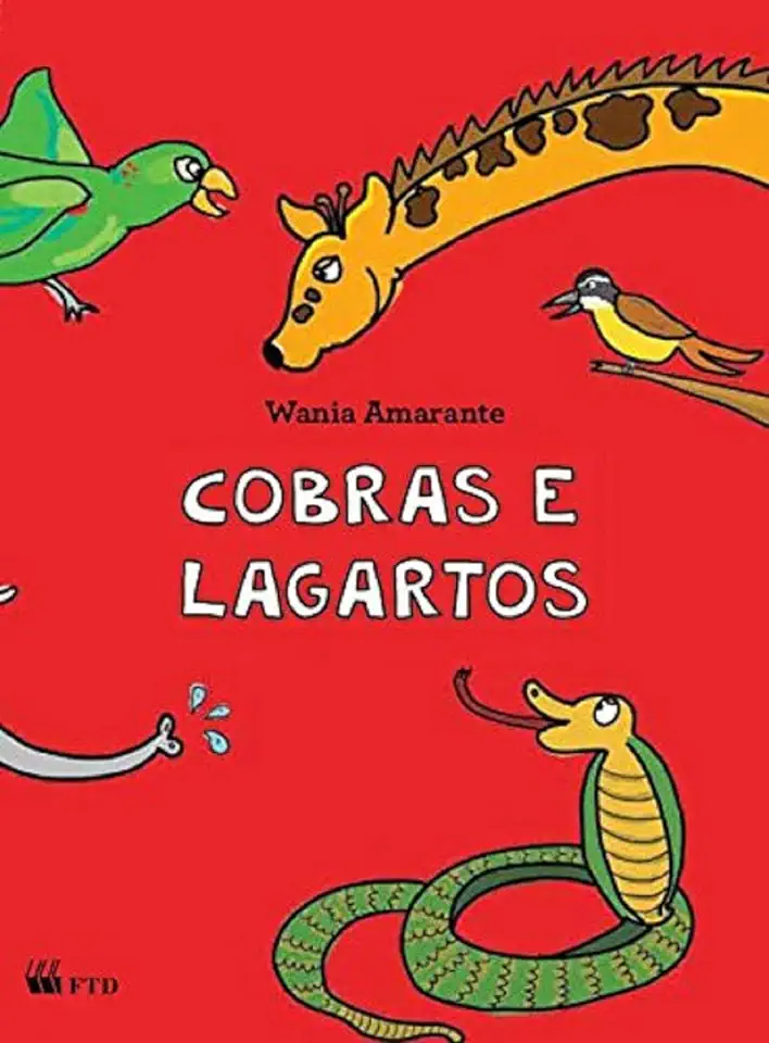 Capa do Livro Cobras e Lagartos - Wania Amarante