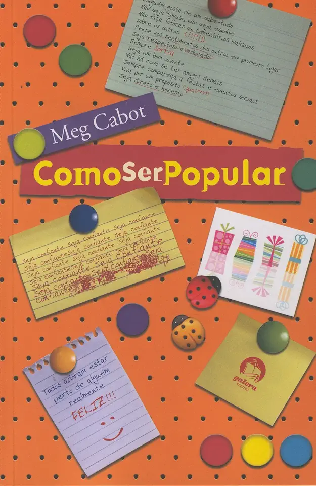 Capa do Livro Como Ser Popular - Meg Cabot