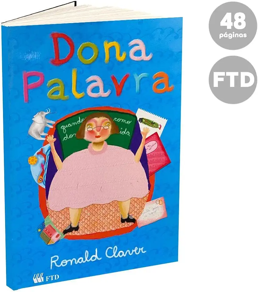 Capa do Livro Dona Palavra - Ronald Claver