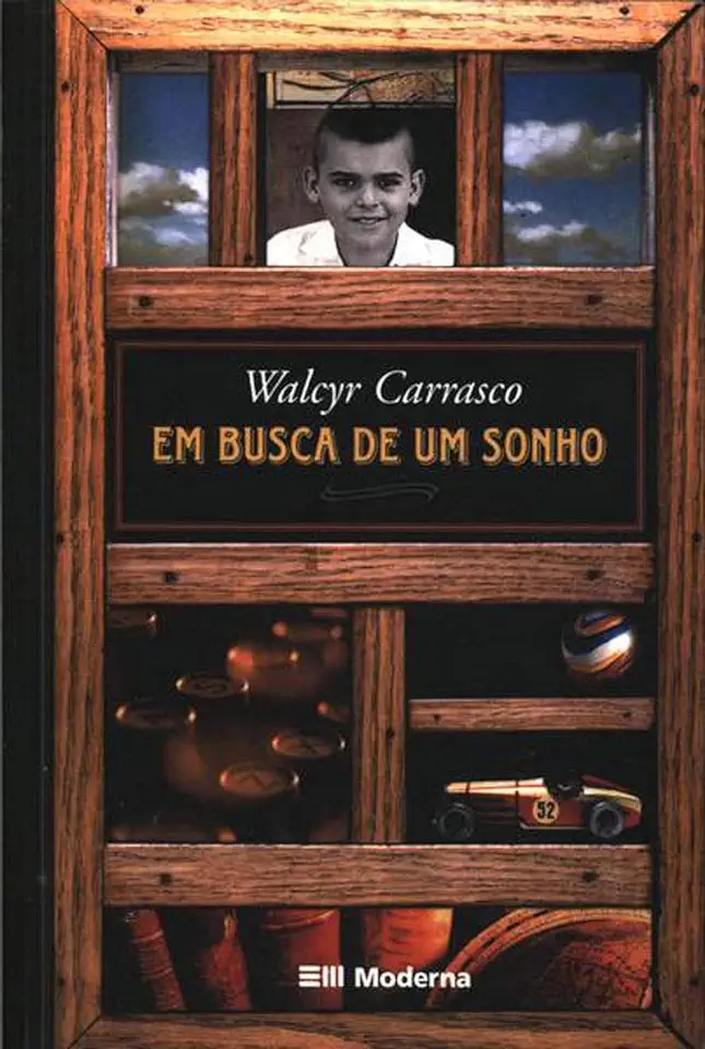 Capa do Livro Em Busca de um Sonho - Walcyr Carrasco