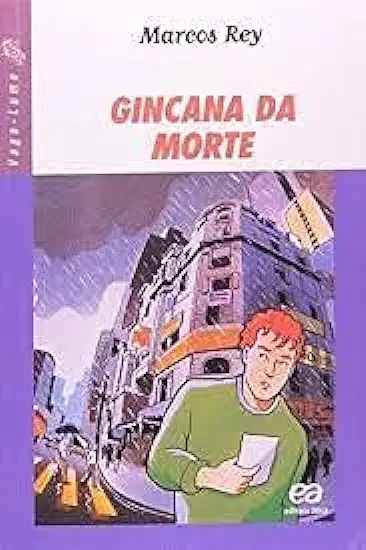 Capa do Livro Gincana da Morte - Marcos Rey