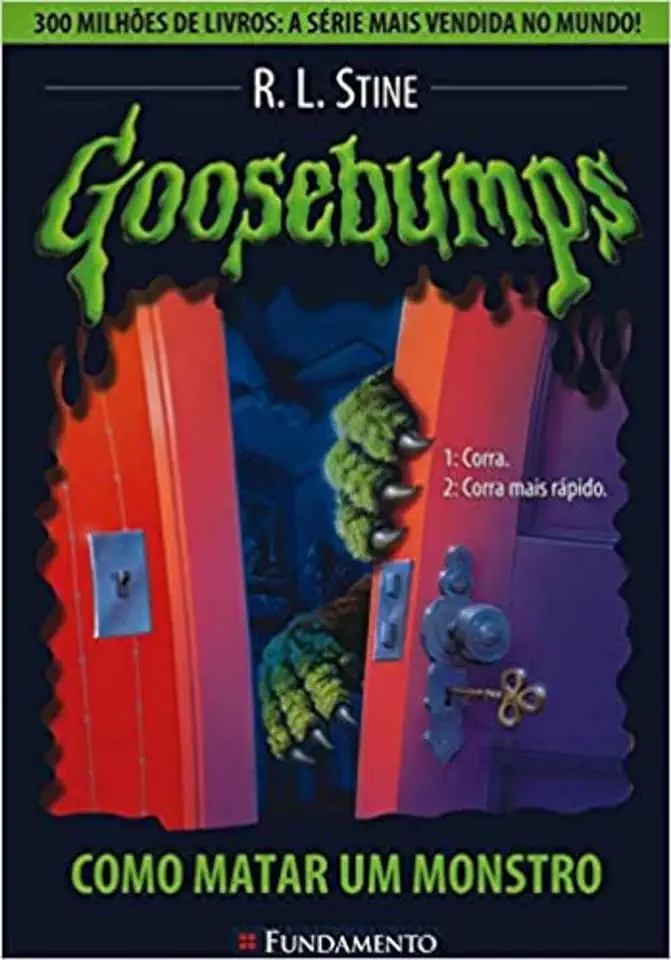 Capa do Livro Goosebumps Como Matar um Monstro - R. L. Stine