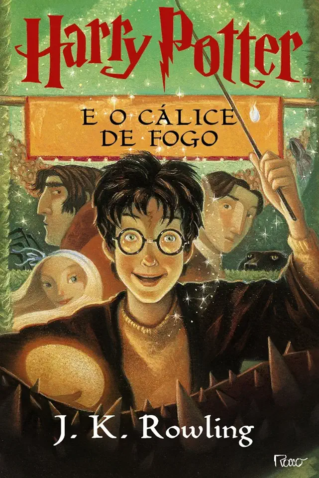 Capa do Livro Harry Potter e o Cálice de Fogo - J. K. Rowling