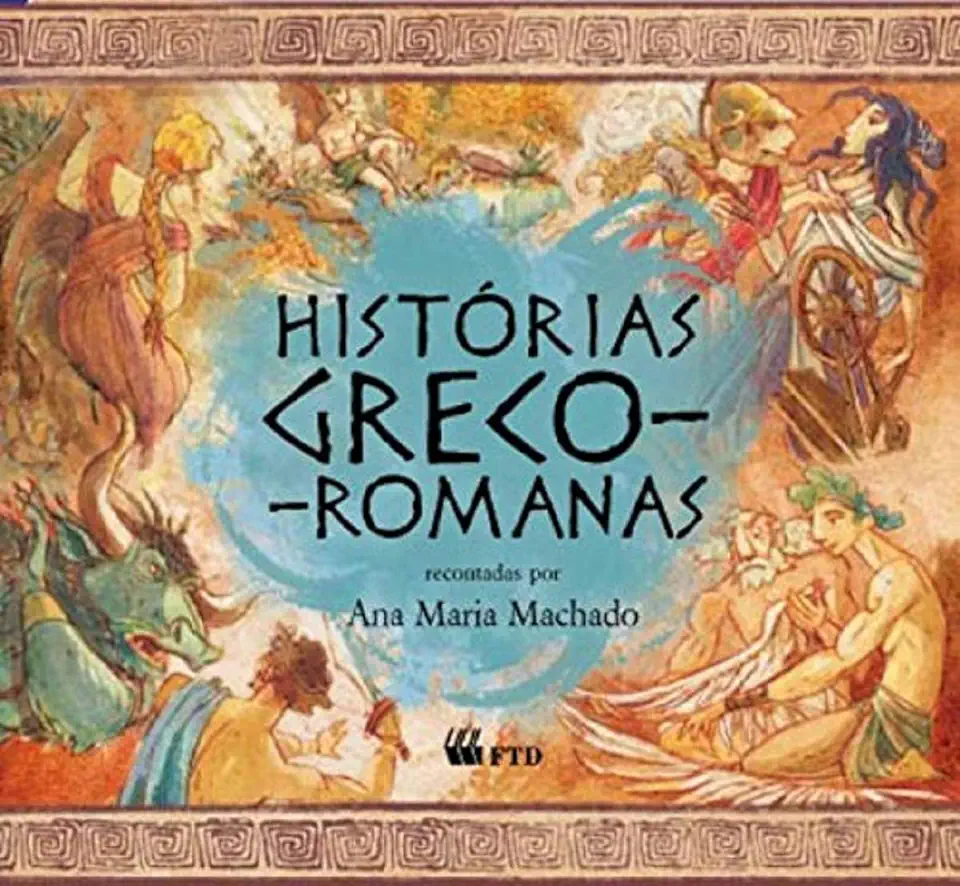 Capa do Livro Historias Greco Romanas - Ana Maria Machado