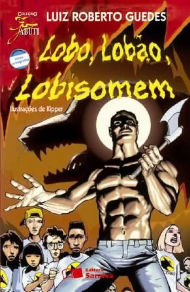 Capa do Livro Lobo, Lobão, Lobisomem - Luiz Roberto Guedes