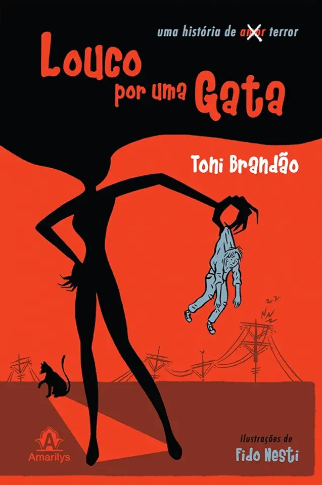 Capa do Livro Louco por uma Gata - Toni Brandão