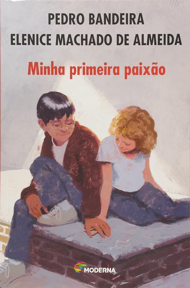 Capa do Livro Minha Primeira Paixão - Pedro Bandeira