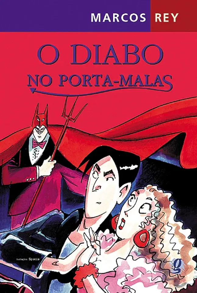 Capa do Livro O Diabo no Porta Malas - Marcos Rey