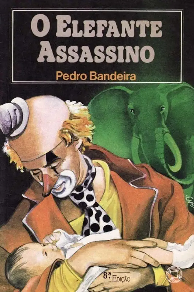 Capa do Livro O Elefante Assassino - Pedro Bandeira