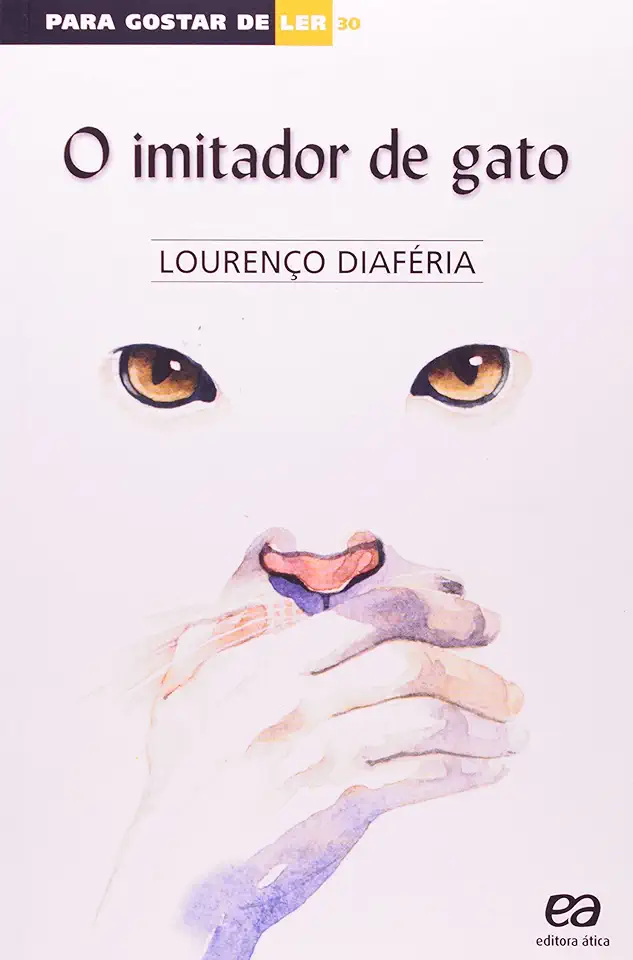 Capa do Livro O Imitador de Gato - Lourenço Diaféria