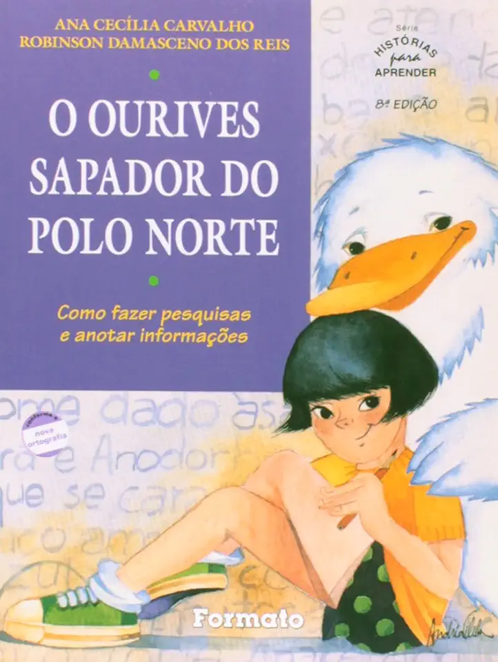 Capa do Livro O Ourives Sapador do Pólo Norte - Ana Cecília Carvalho