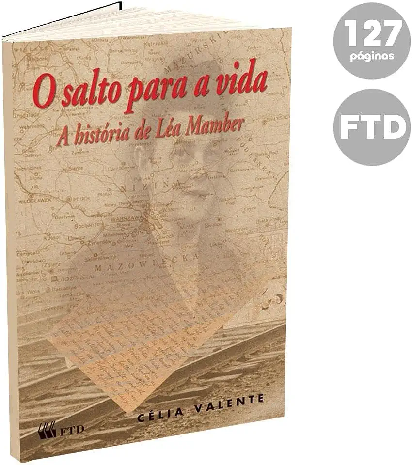 Capa do Livro O Salto para a Vida - Célia Valente